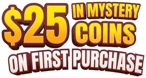 $25 in Mystery Coins on first purchase