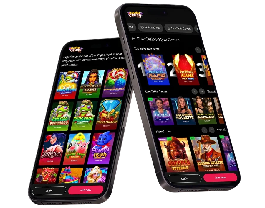 CardCrush casino-style games on mobile
